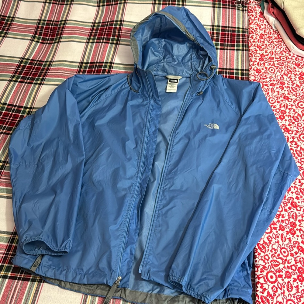 The North Face Blue Windbreaker Size medium